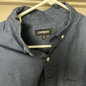 Men’s Express Long Sleeve Button Up Shirt XL